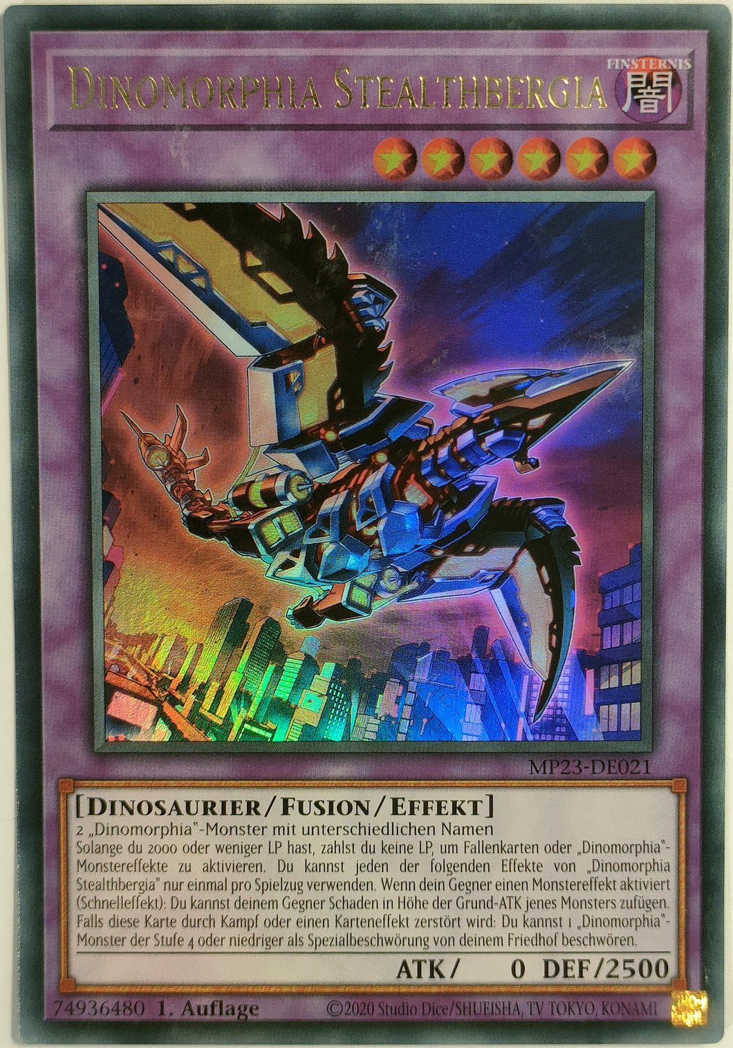 Dinomorphia Stealthbergia - Ultra Rare