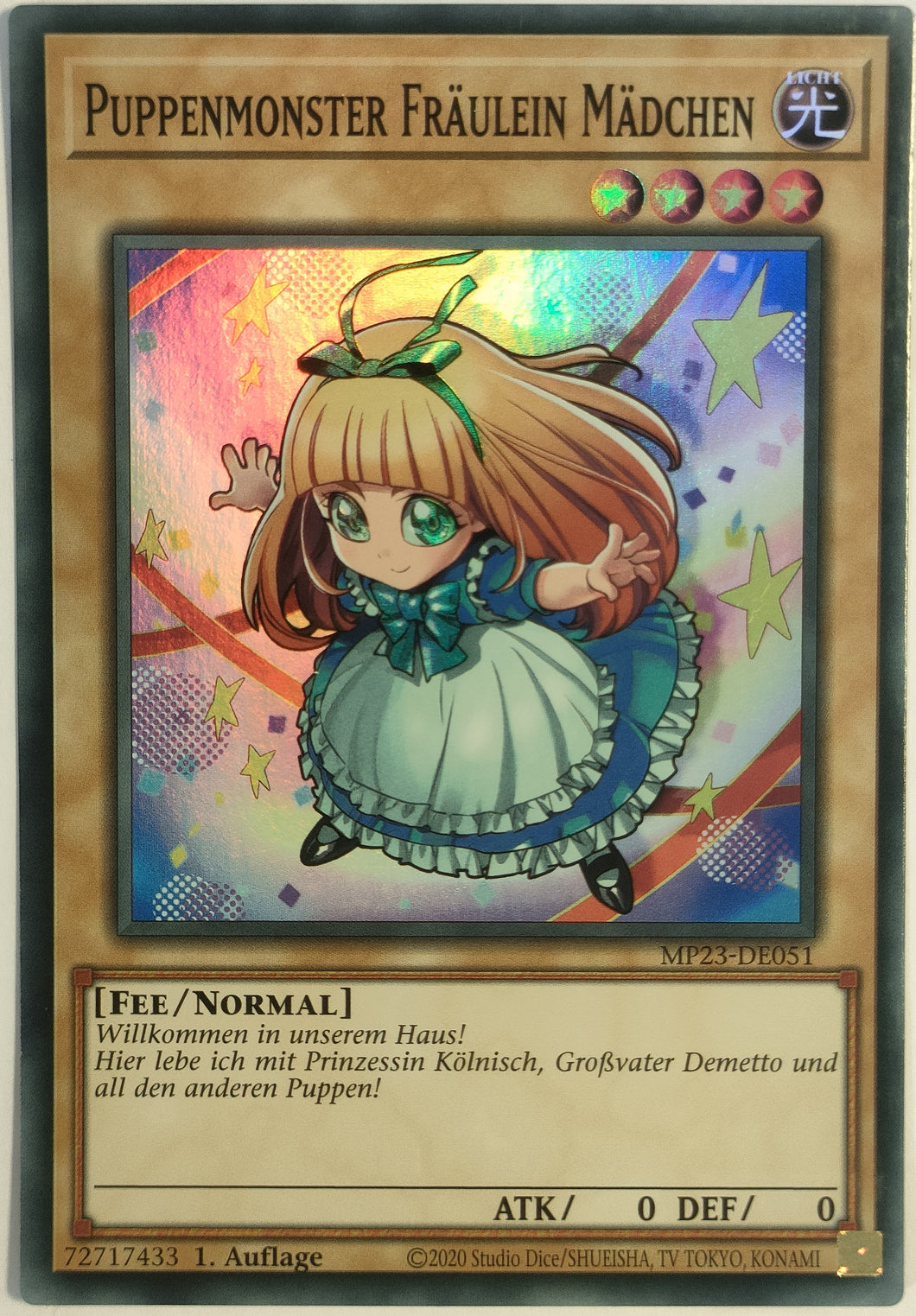 Puppenmonster Fräulein Mädchen - Super Rare