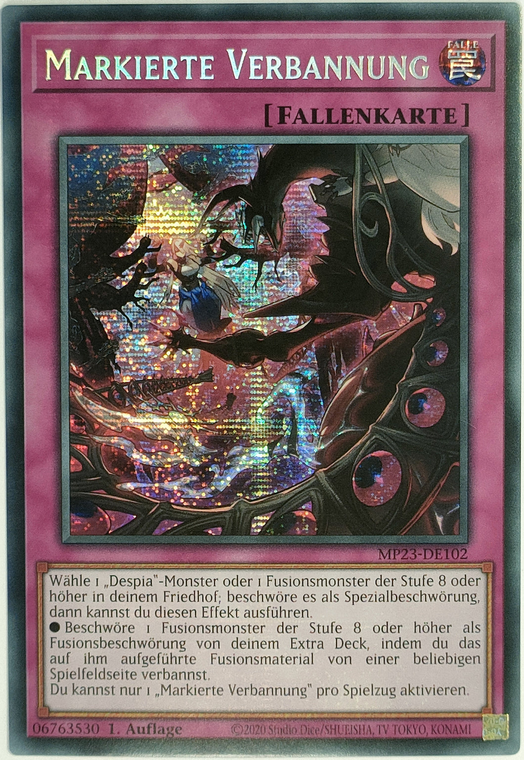 Markierte Verbannung - Secret Rare
