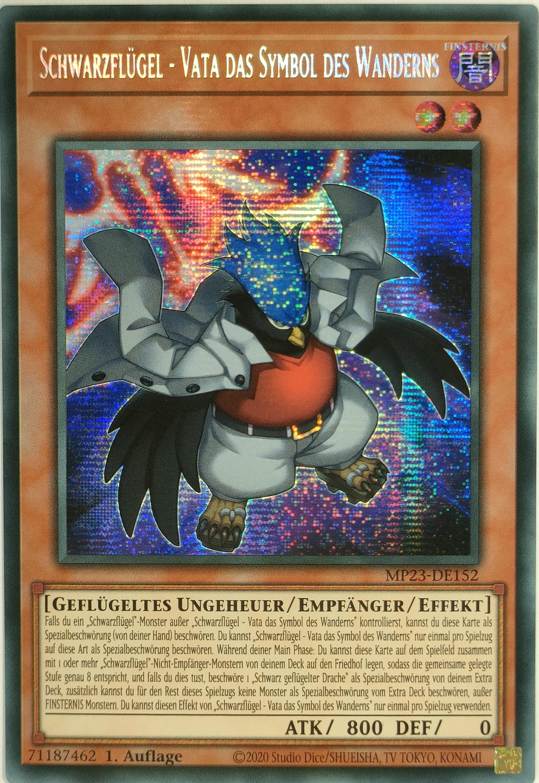 Schwarzflügel - Vata das Symbol des Wandern - Secret Rare