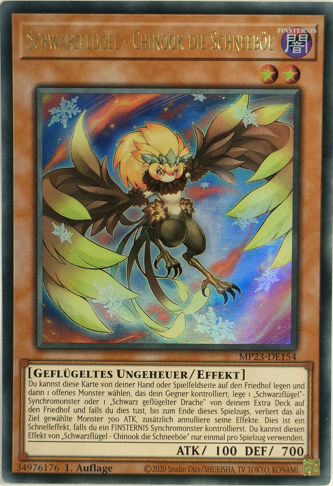 Schwarzflügel - Chinook die Schneeböe - Ultra Rare