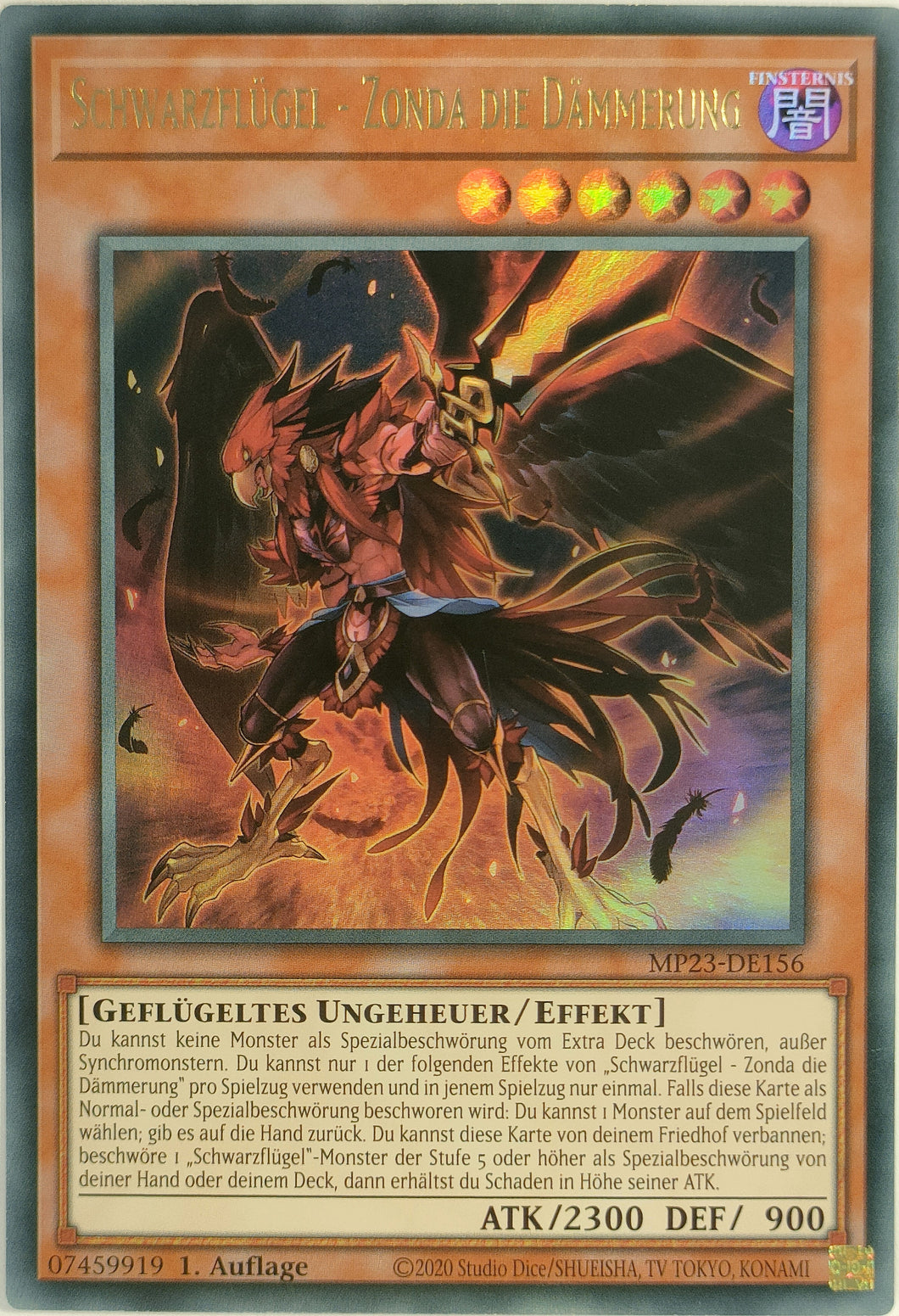 Schwarzflügel - Zonda die Dämmerung - Ultra Rare