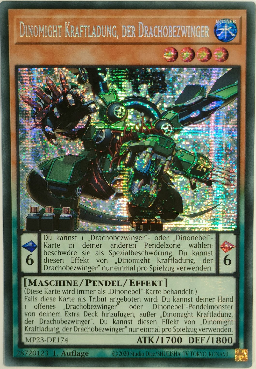 Dinomight Kraftladung, der Drachobezwinger - Secret Rare