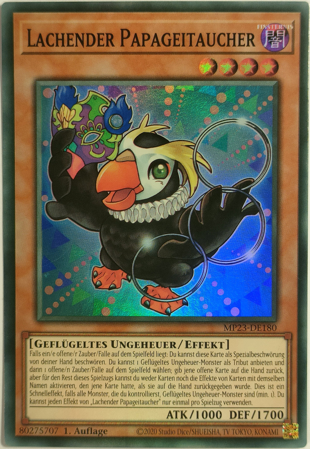 Lachender Papageitaucher - Super Rare