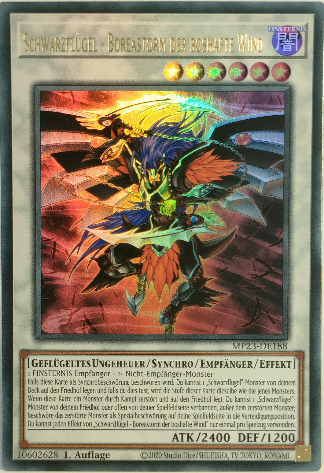 Schwarzflügel - Boreastorm der boshafte Wind - Ultra Rare