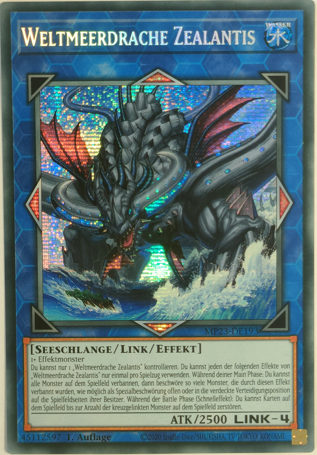 Weltmeerdrache Zealantis - Secret Rare