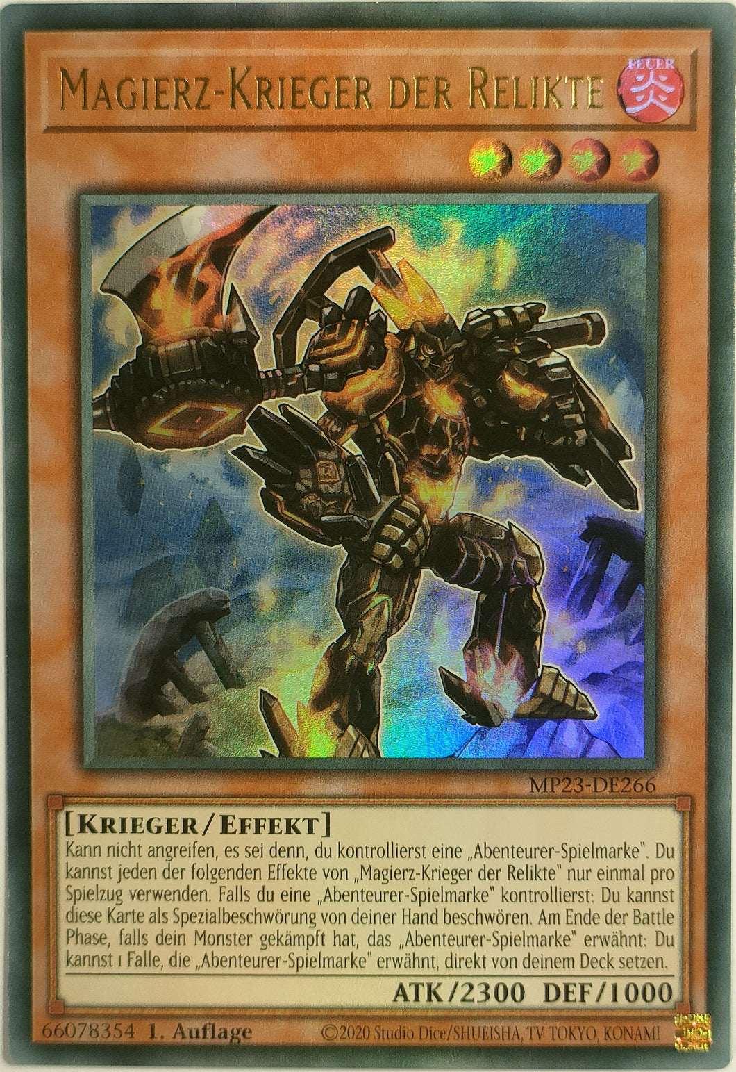 Magierz-Krieger der Relikte - Ultra Rare