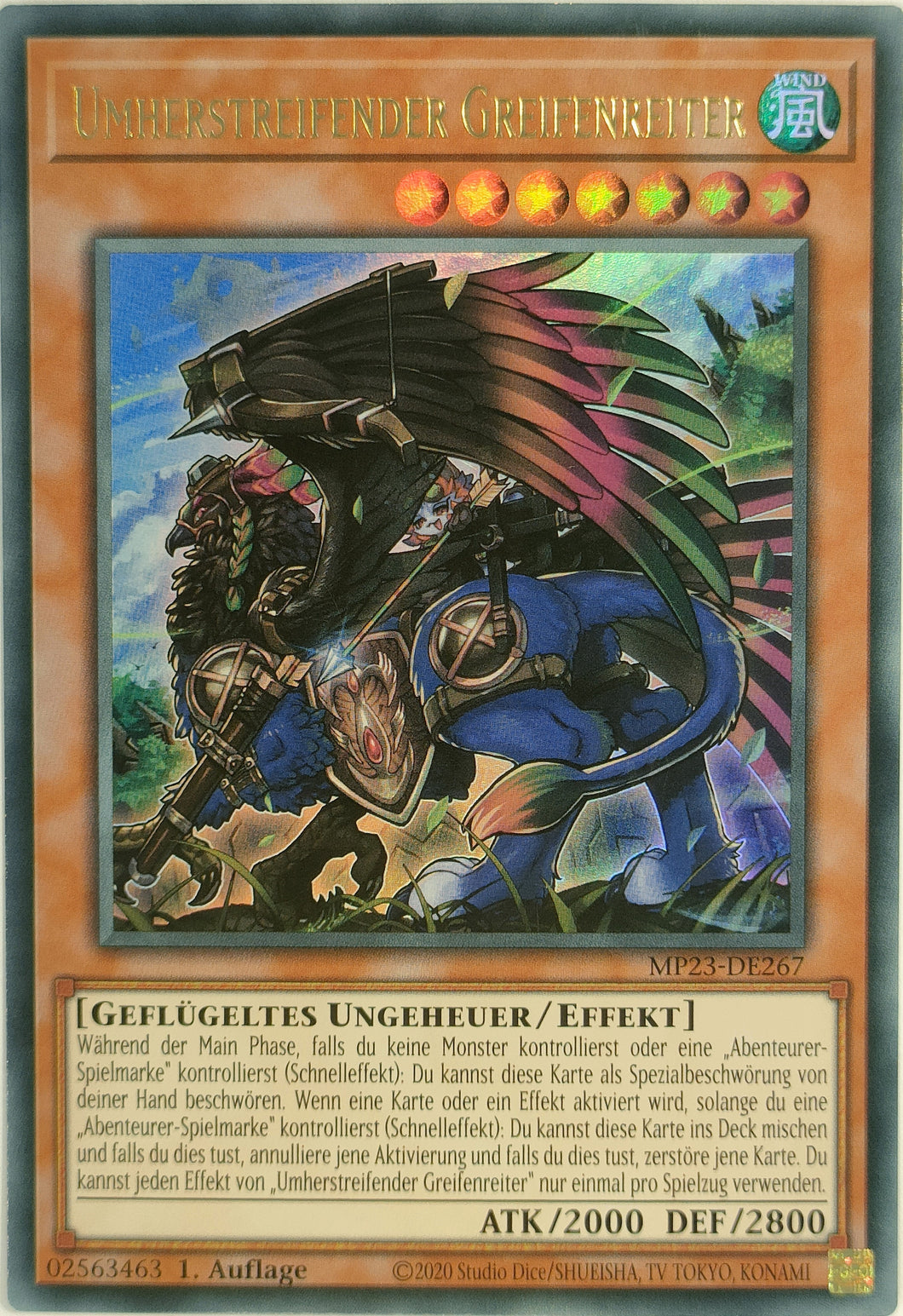 Umherstreifender Greifenreiter - Ultra Rare
