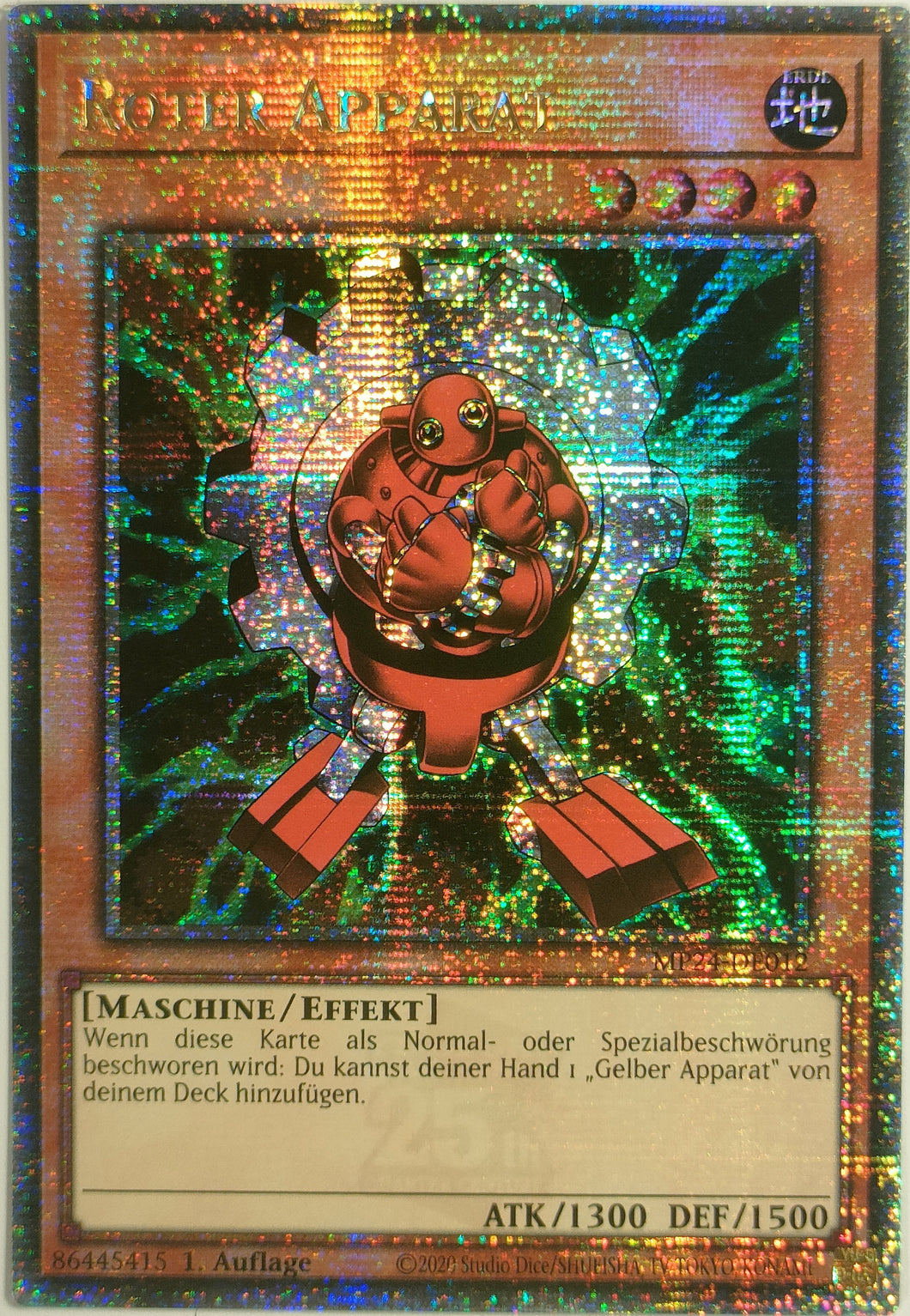 Roter Apparat - 25th Secret Rare