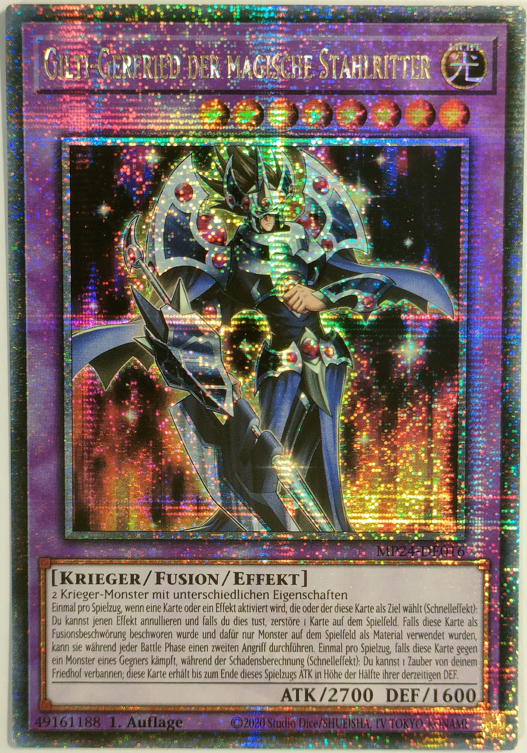 Gilti-Gerfried der magische Stahlritter - 25th Secret Rare