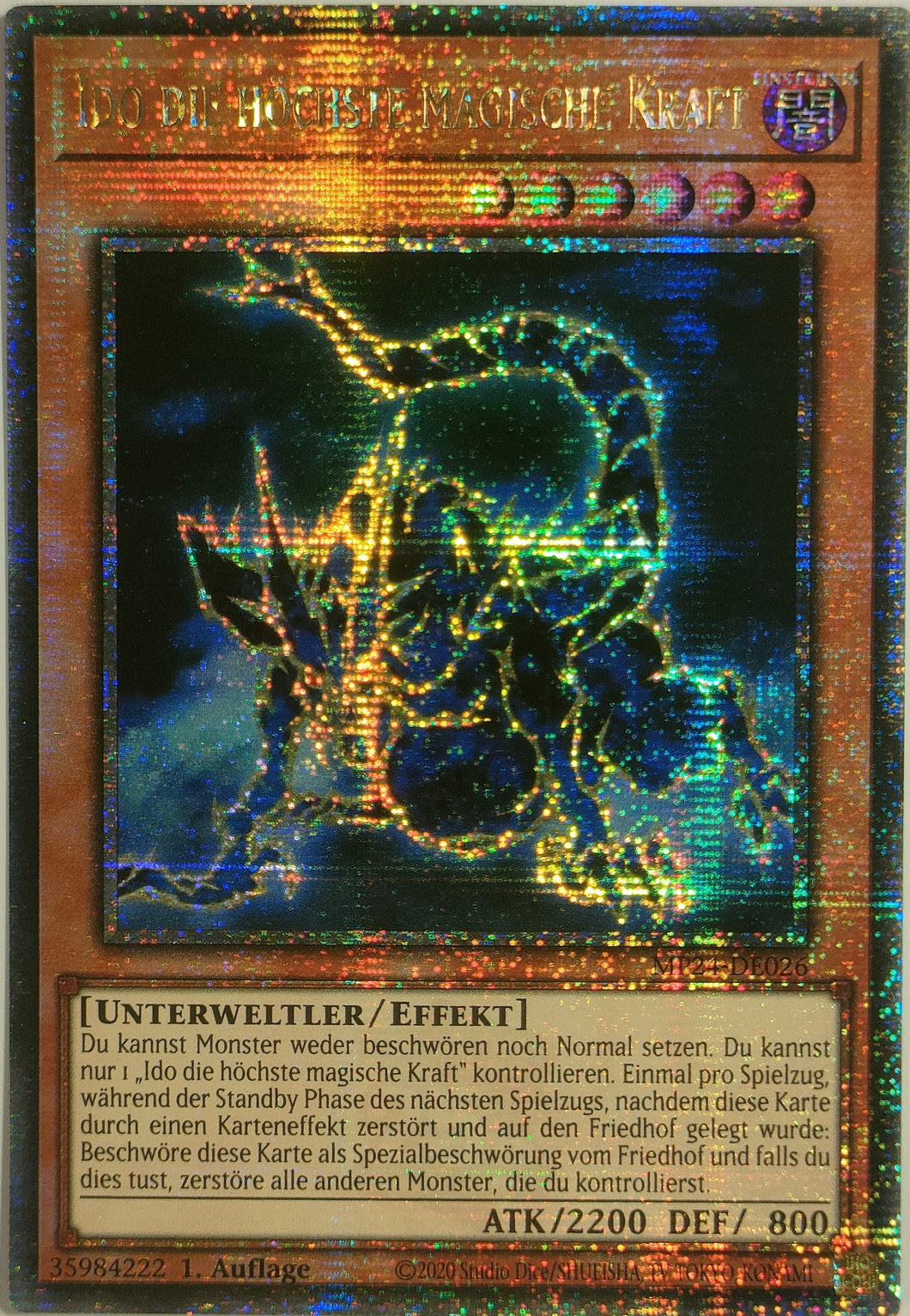 Ido die höchste magische Kraft - 25th Secret Rare