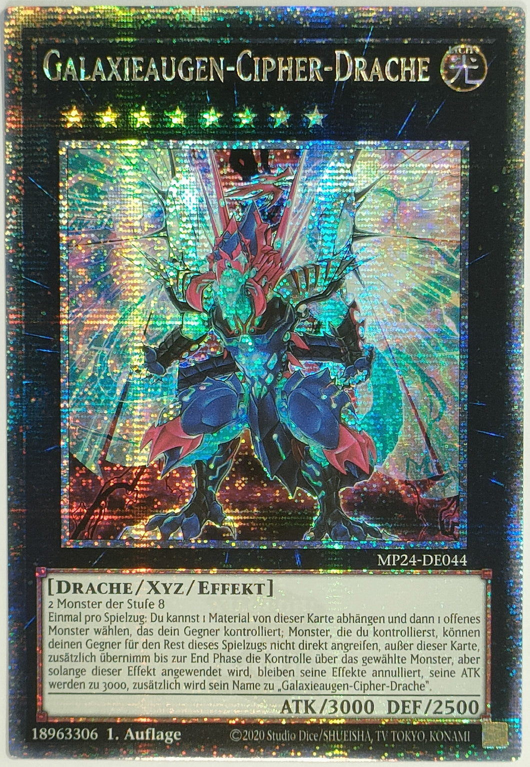 Galaxieaugen-Cipher-Drache - 25th Secret Rare
