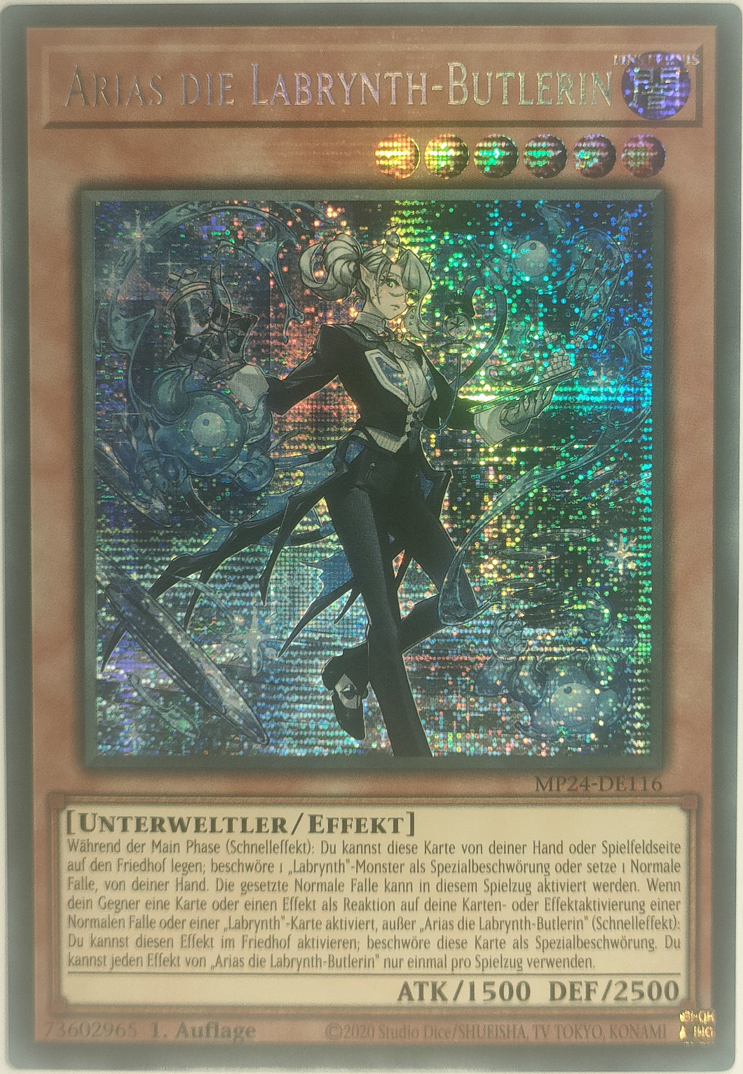 Arias die Labrynth-Butlerin - Secret Rare