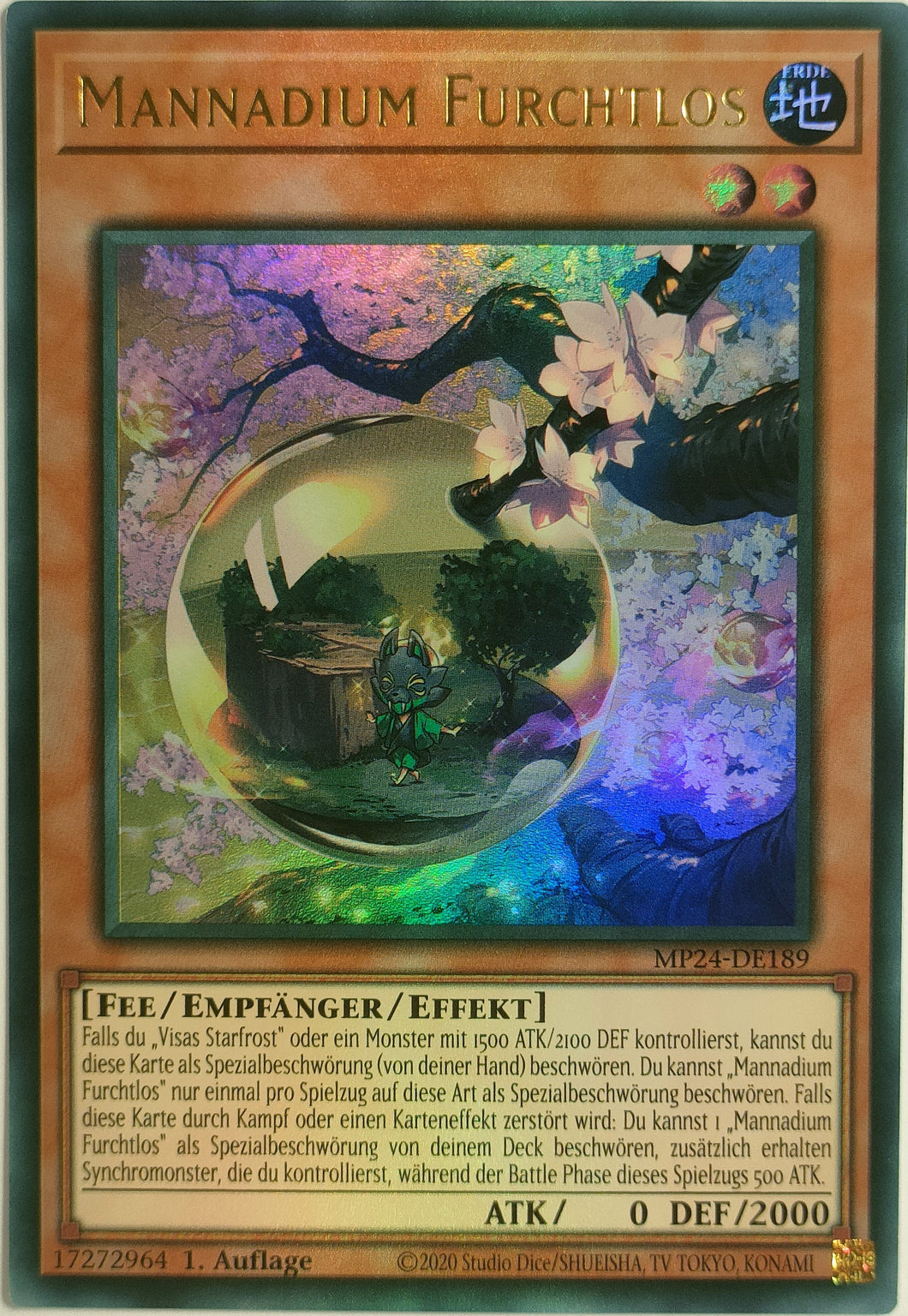 Mannadium Furchtlos - Ultra Rare