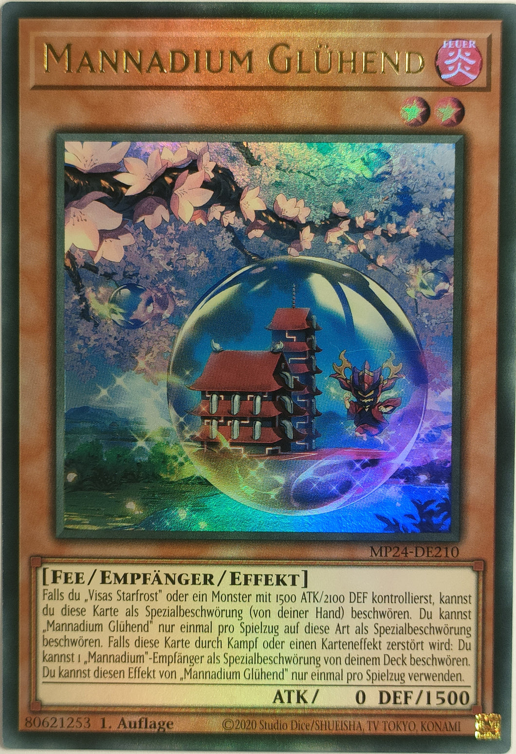 Mannadium Glühend - Ultra Rare