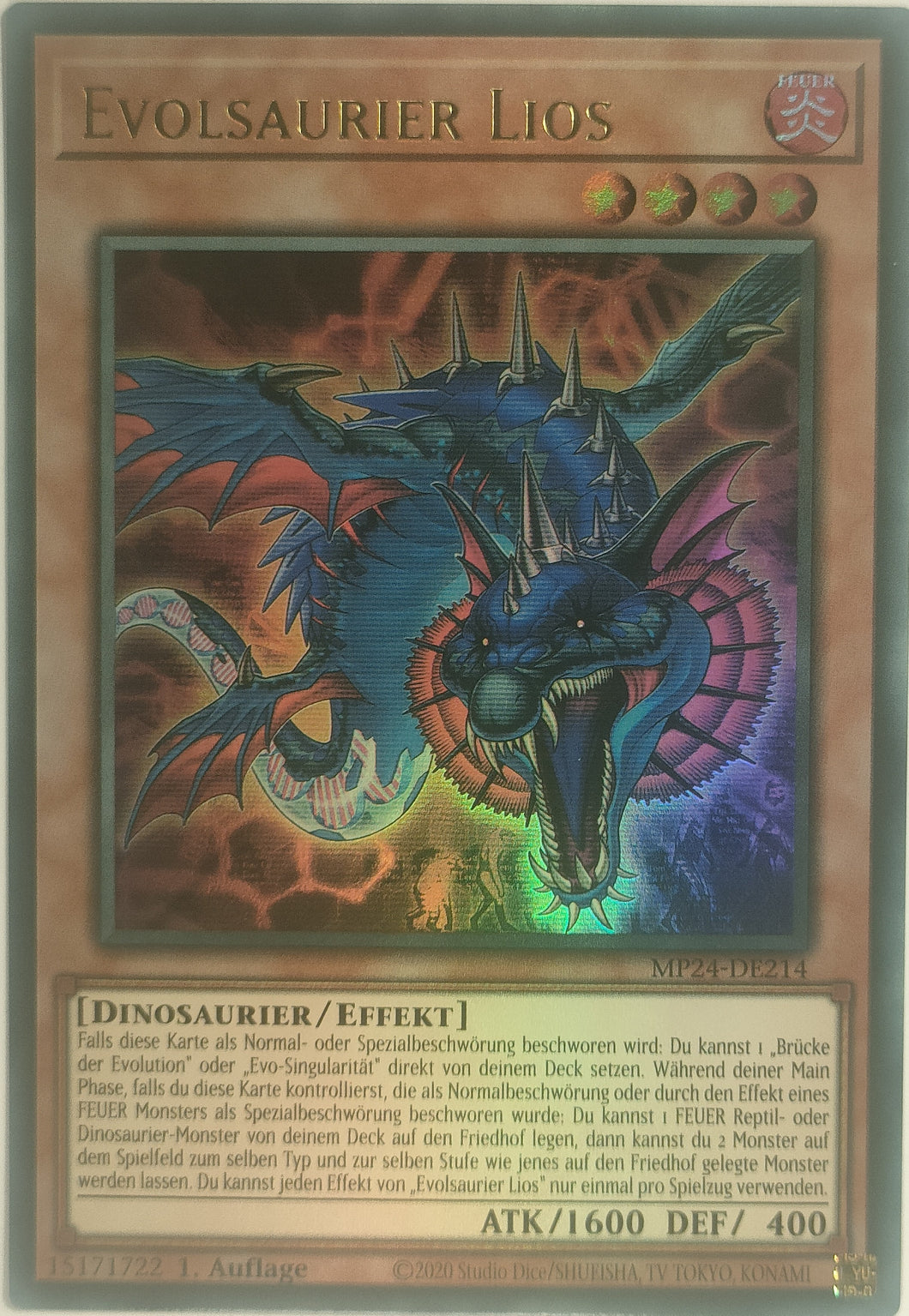 Evolsaurier Lios - Ultra Rare