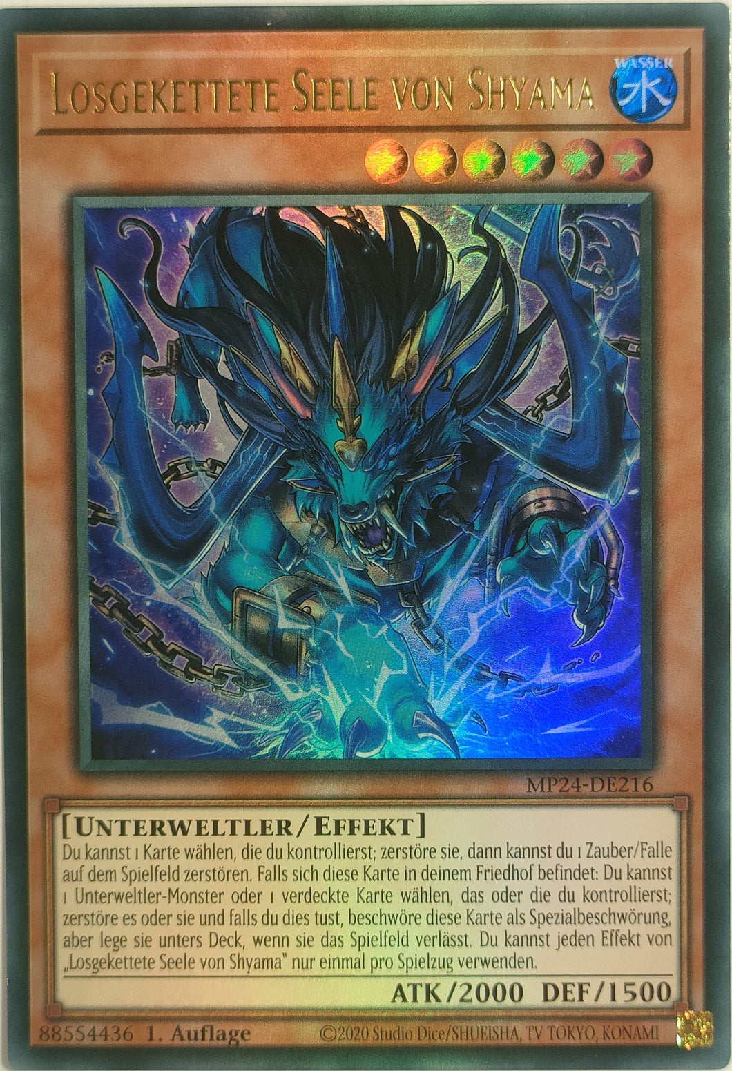 Losgekettete Seele von Shyama - Ultra Rare