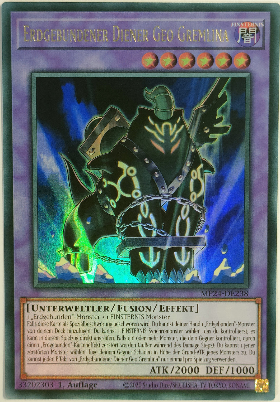 Erdgebundener Diener Geo Gremlina - Ultra Rare