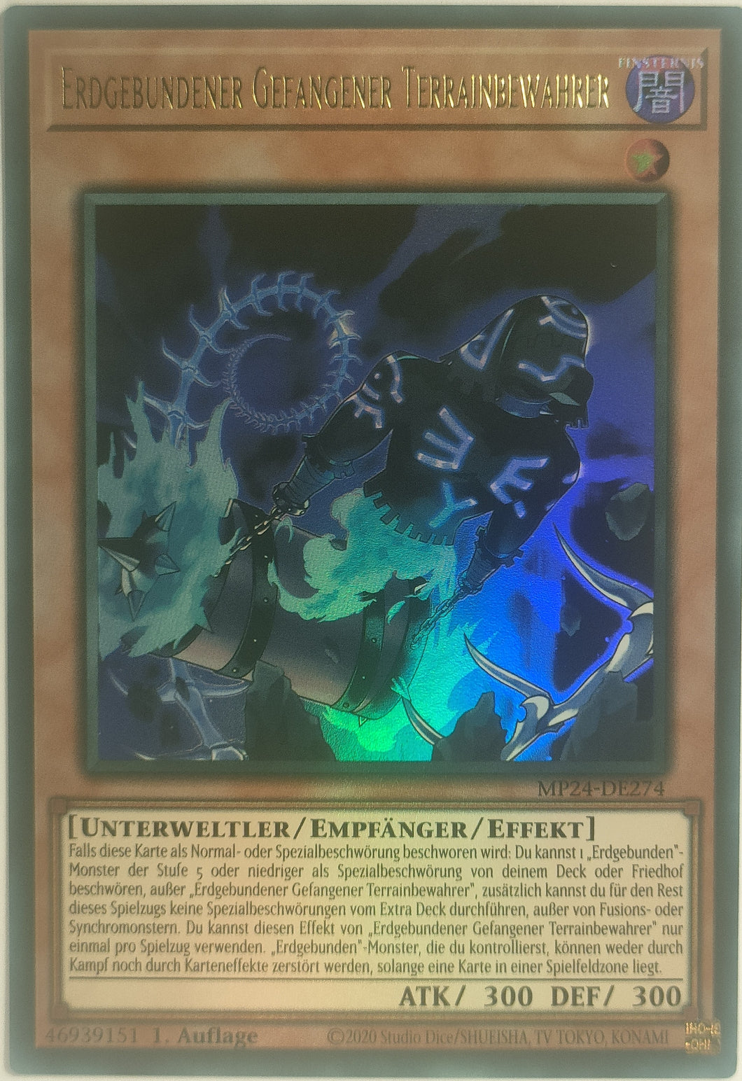 Erdgebundener gefangener Terrainbewahrer - Ultra Rare