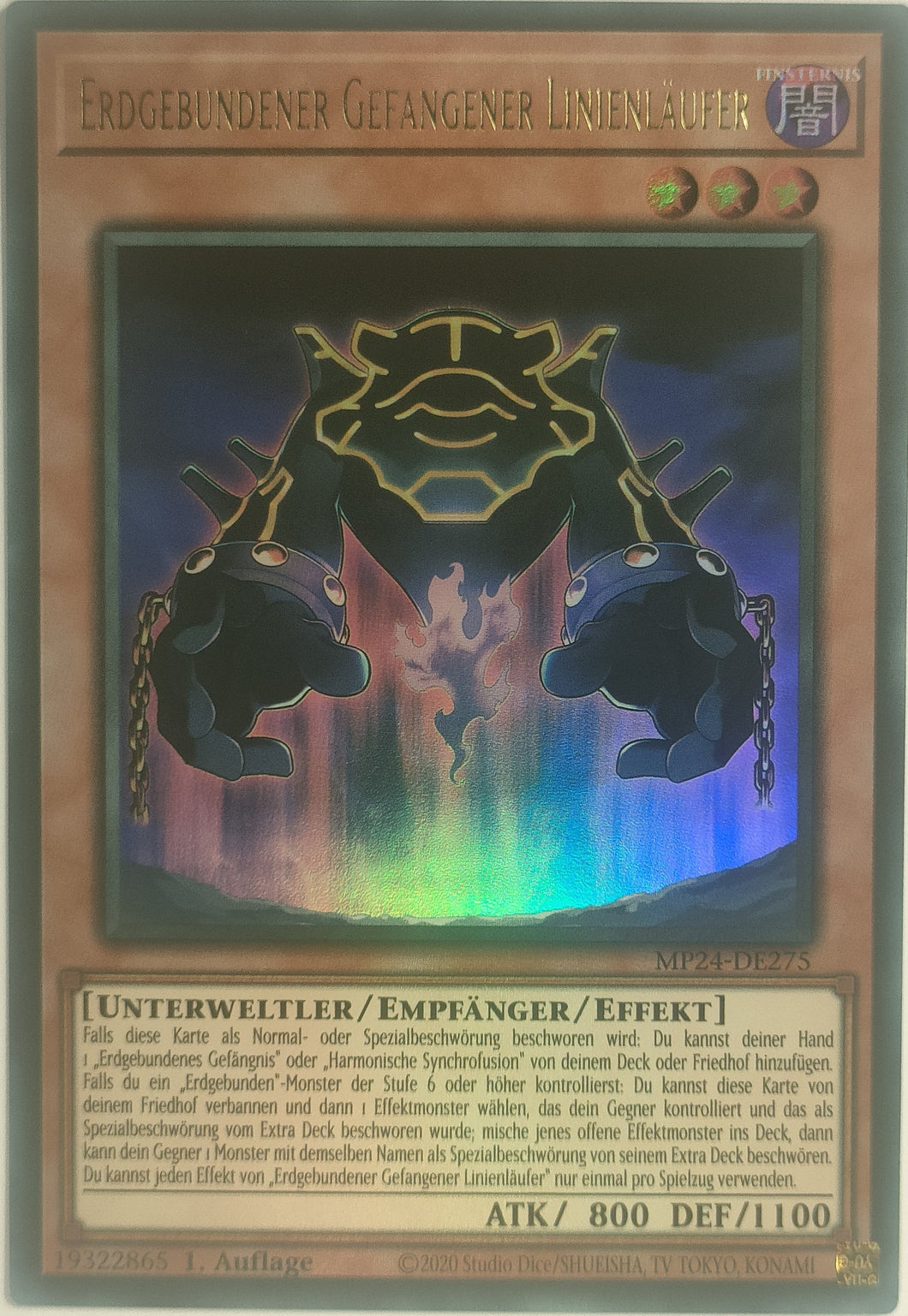 Erdgebundener gefangener Linienläufer - Ultra Rare