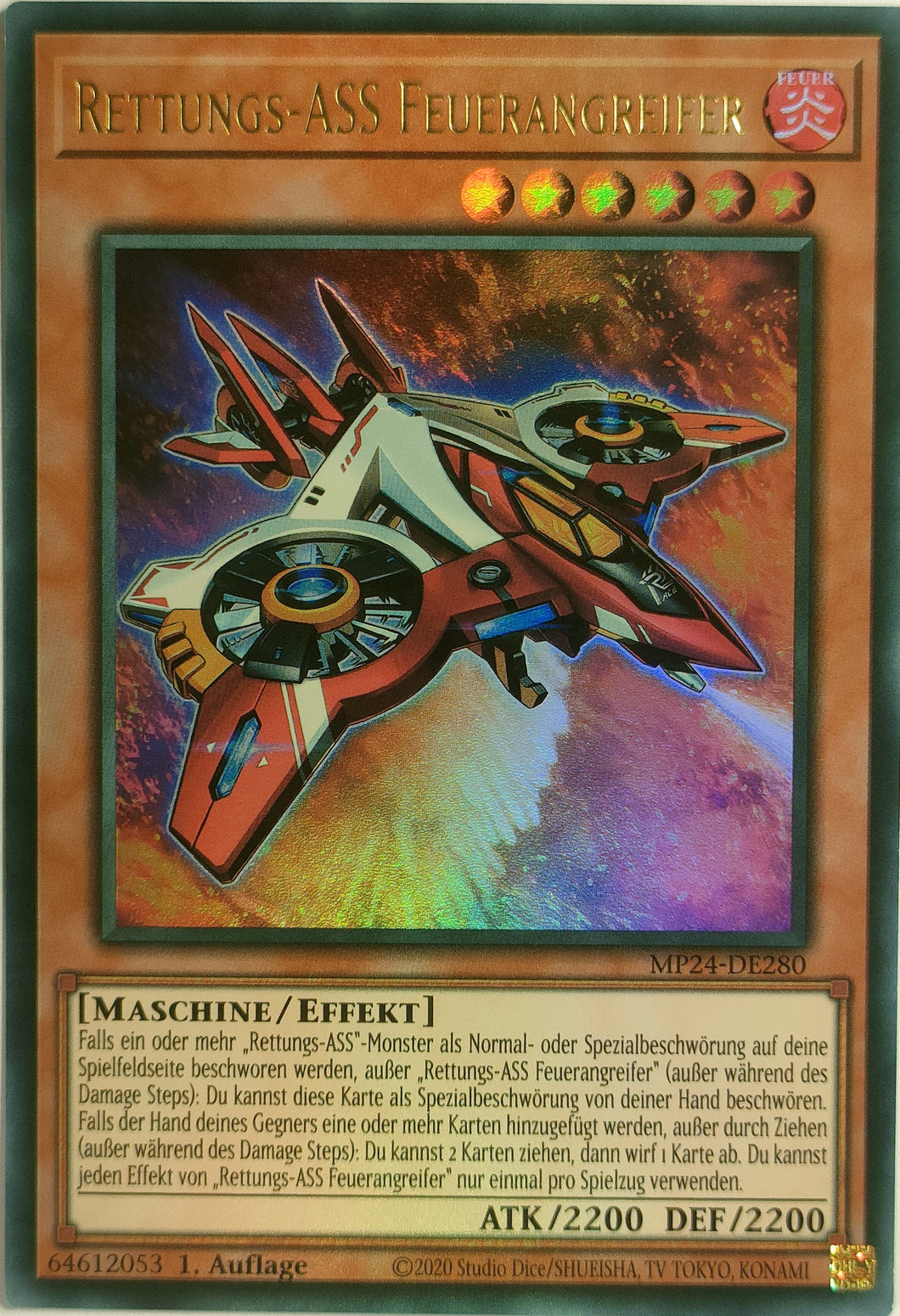 Rettungs-ASS Feuerangreifer - Ultra Rare