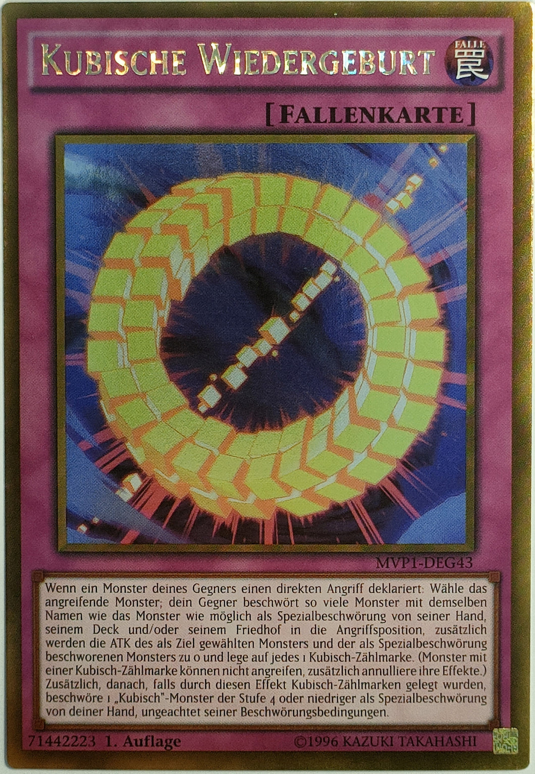 Kubische Wiedergeburt - Gold Rare