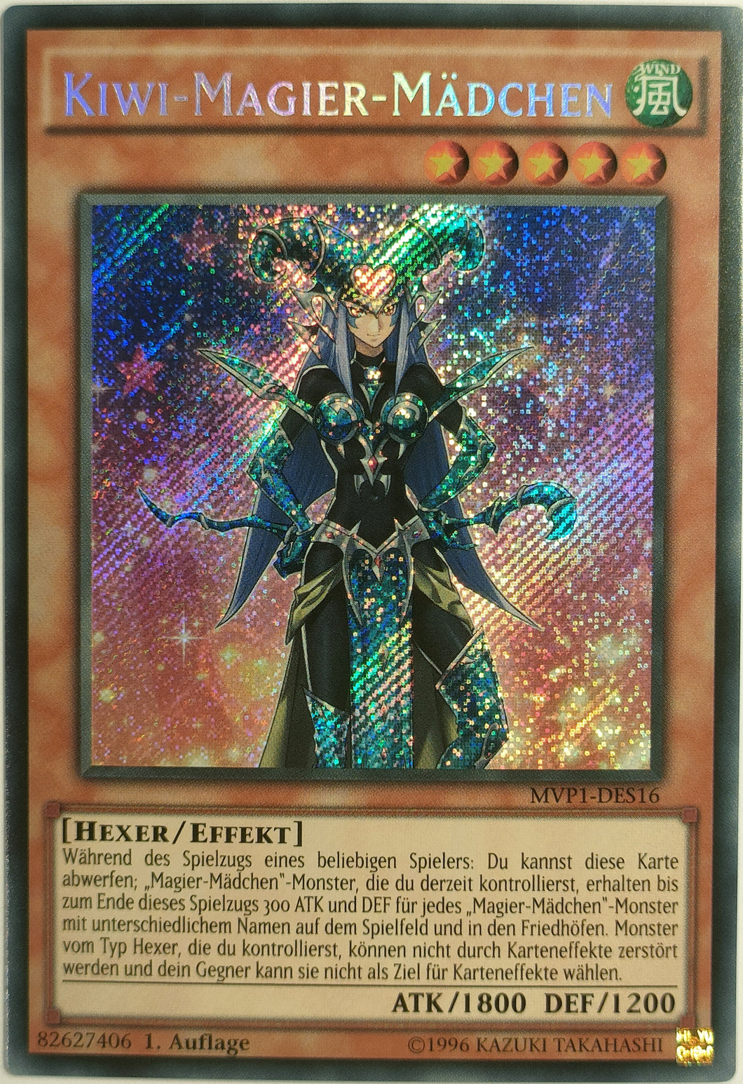 Kiwi-Magier-Mädchen - Secret Rare