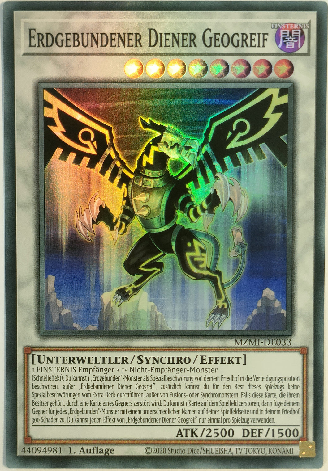 Erdgebundener Diener Geogreif - Super Rare