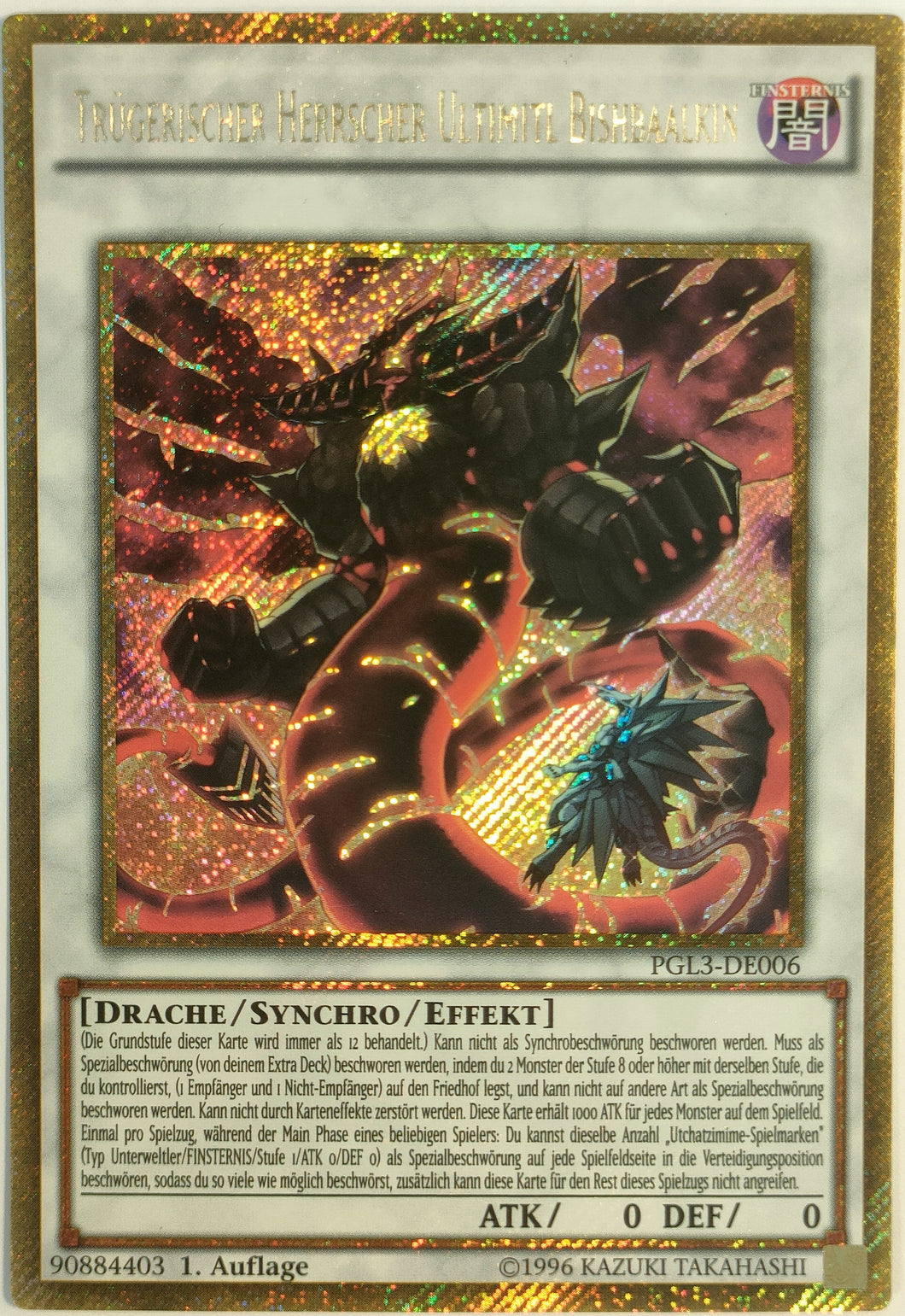 Trügerischer Herrscher Ultimitl Bishbaalkin - Gold Secret Rare