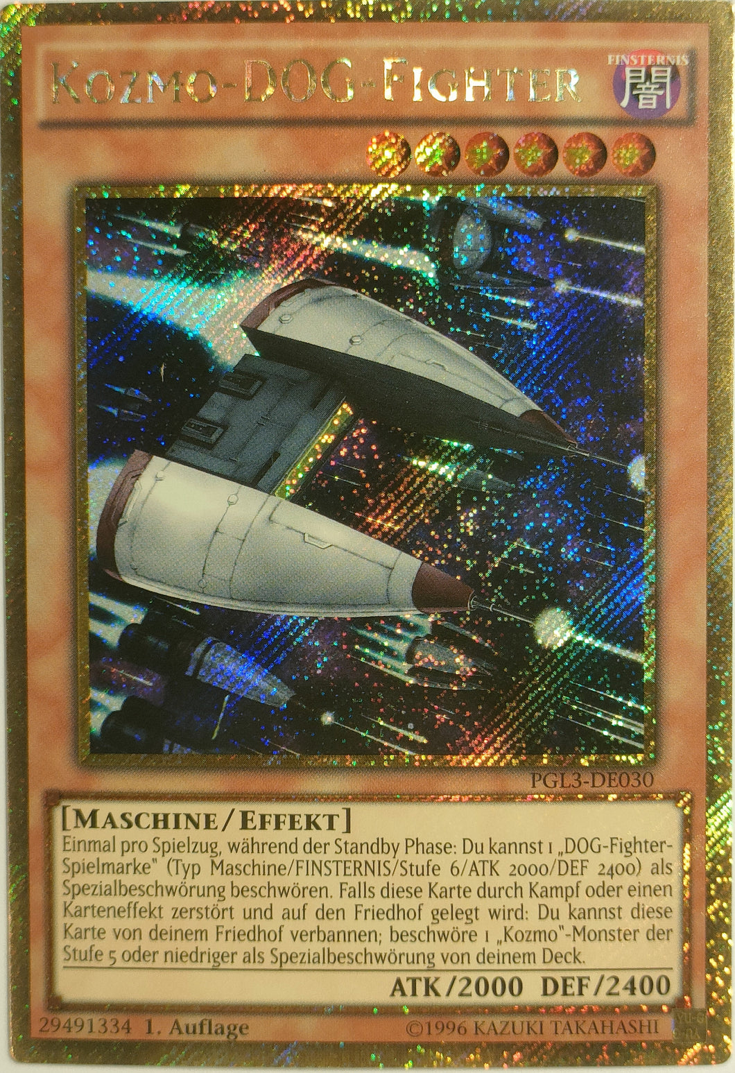 Kozmo-DOG-Fighter - Gold Secret Rare