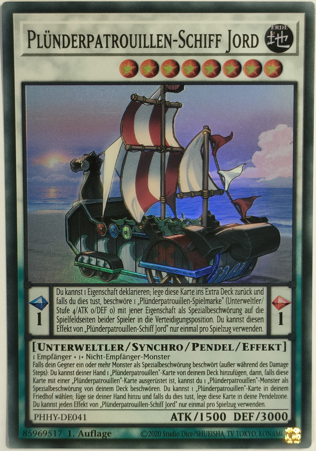 Plünderpatrouillen-Schiff Jord - Super Rare