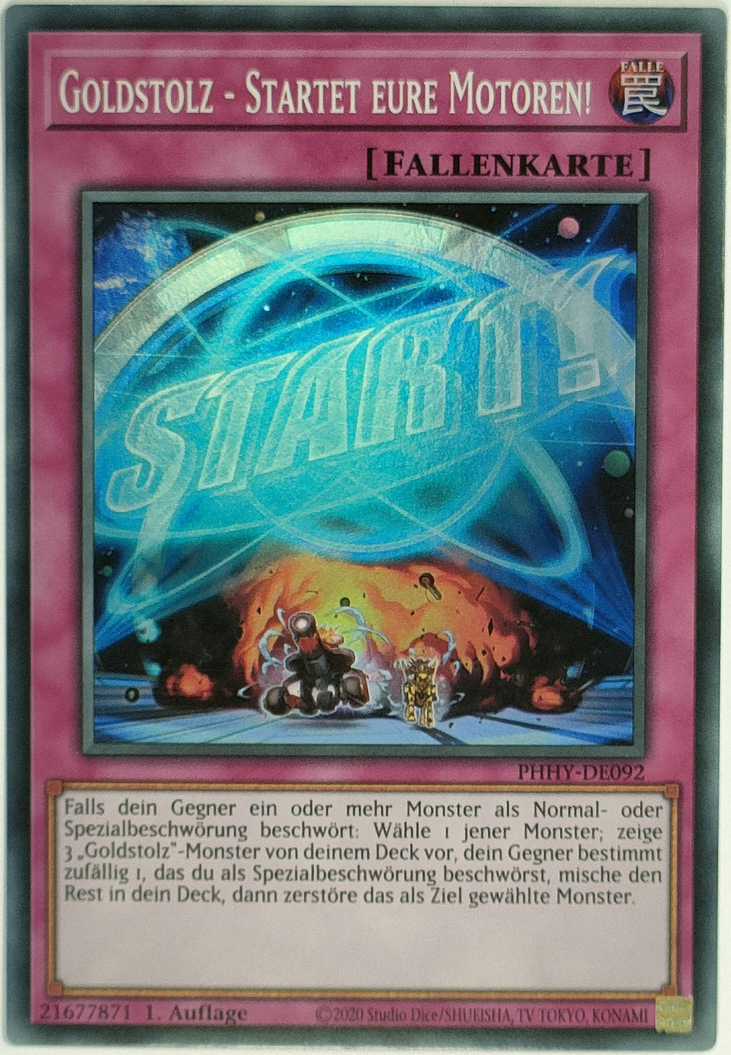 Goldstolz - Startet eure Motoren! - Super Rare