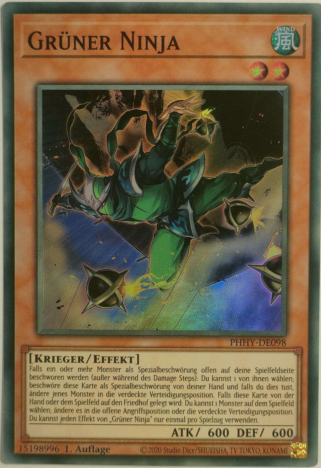 Grüner Ninja - Super Rare