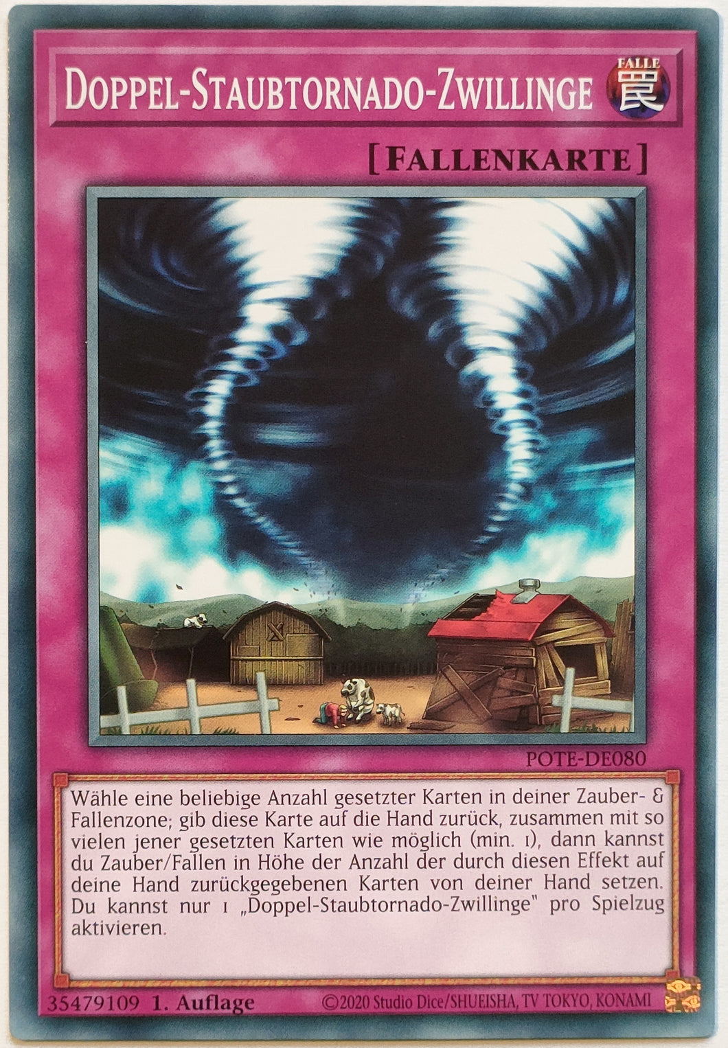 Doppel-Staubtornado-Zwillinge - Common