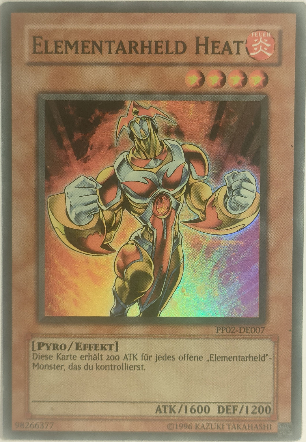 Elementarheld Heat - Super Rare