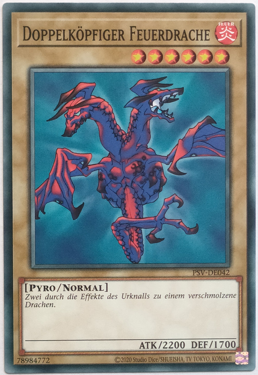 Doppelköpfiger Feuerdrache - Common
