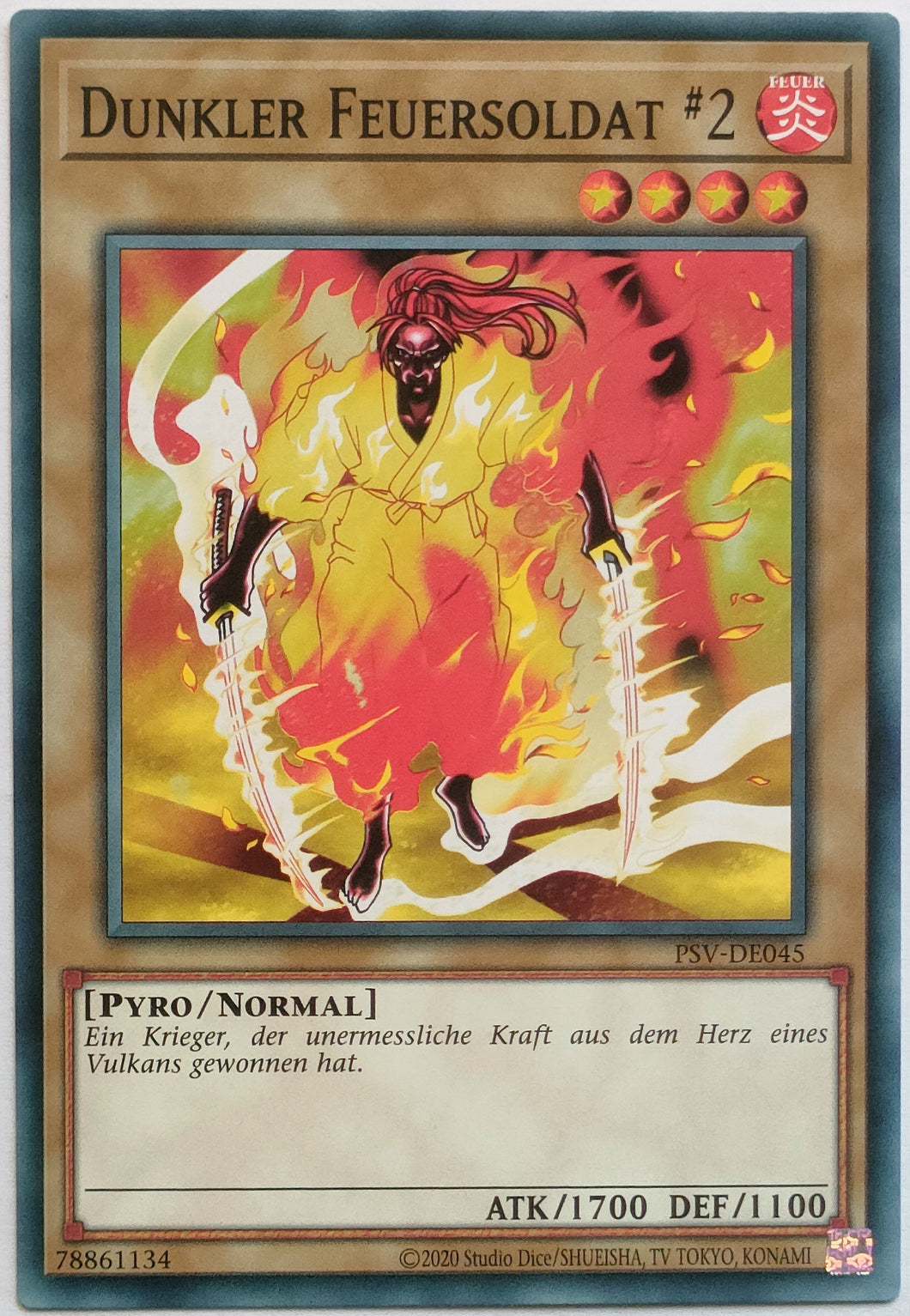 Dunkler Feuersoldat #2 - Common