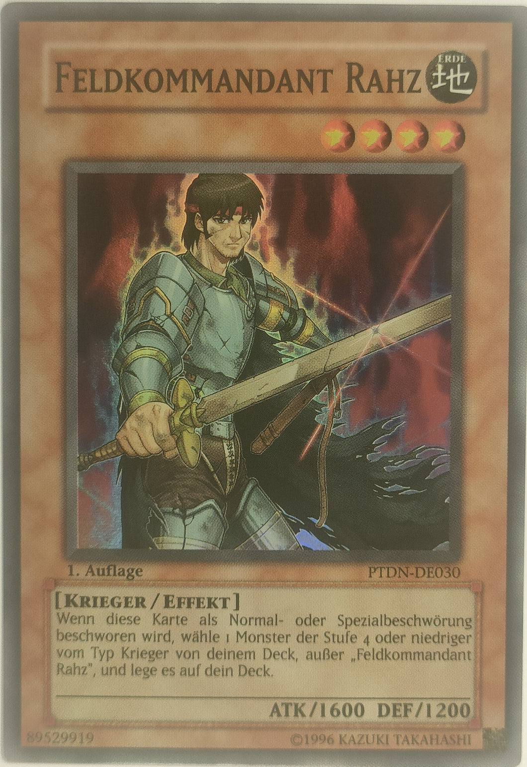 Feldkommandant Rahz - Super Rare