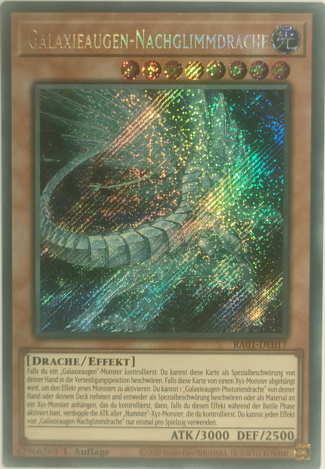 Galaxieaugen-Nachglimmdrache - Secret Rare