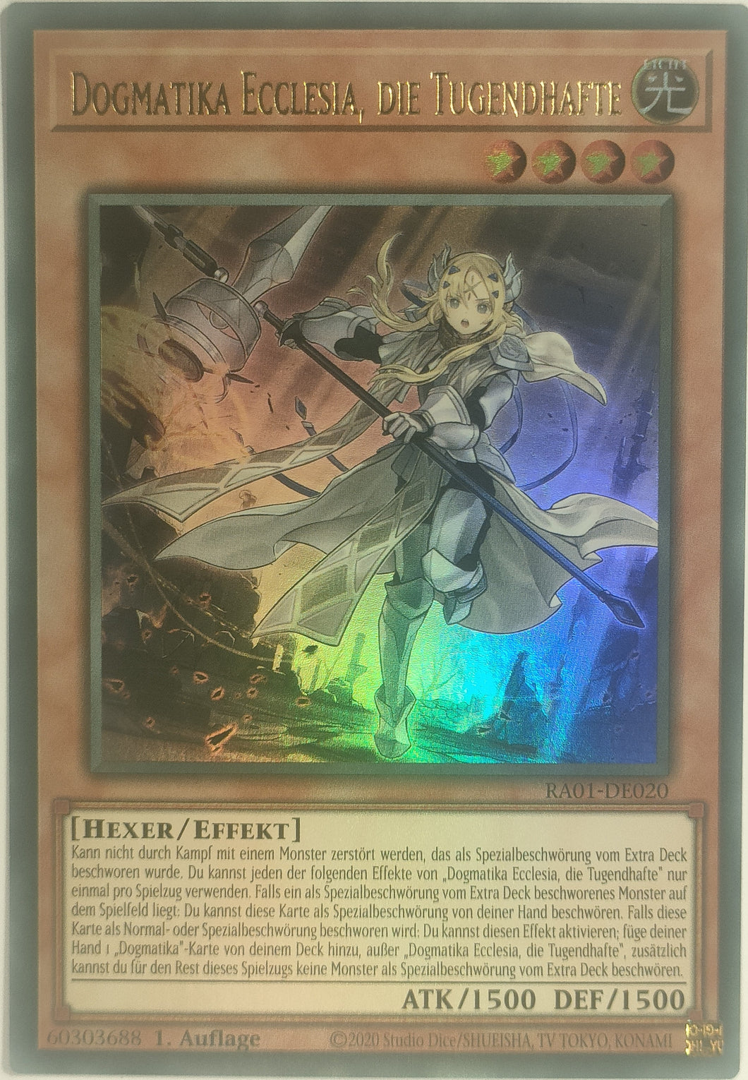 Dogmatika Ecclesia, die Tugendhafte - Ultra Rare