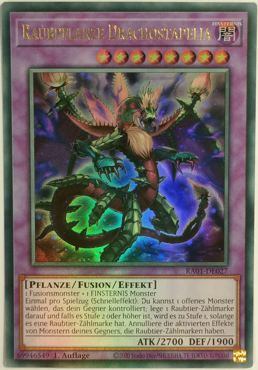 Raubpflanze Drachostapelia - Ultra Rare