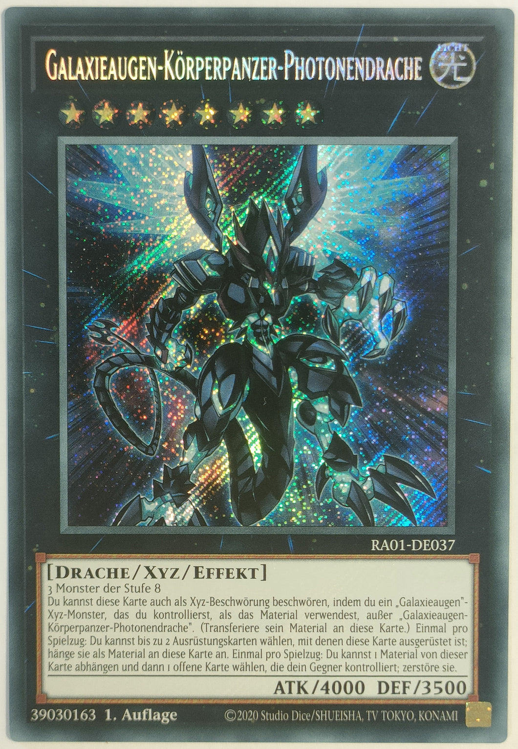 Galaxieaugen-Körperpanzer-Photonendrache - Secret Rare