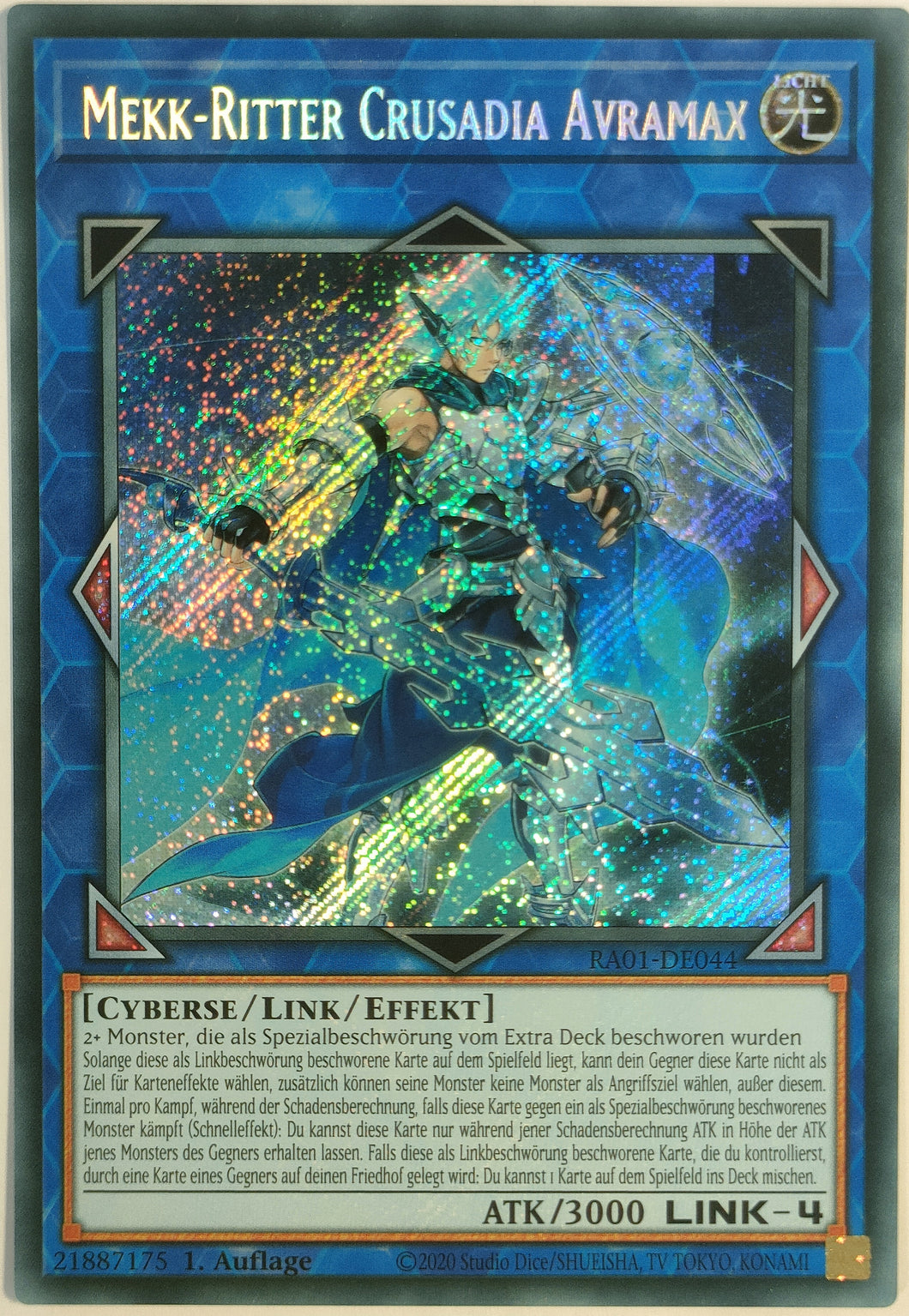 Mekk-Ritter Crusadia Avramax - Secret Rare