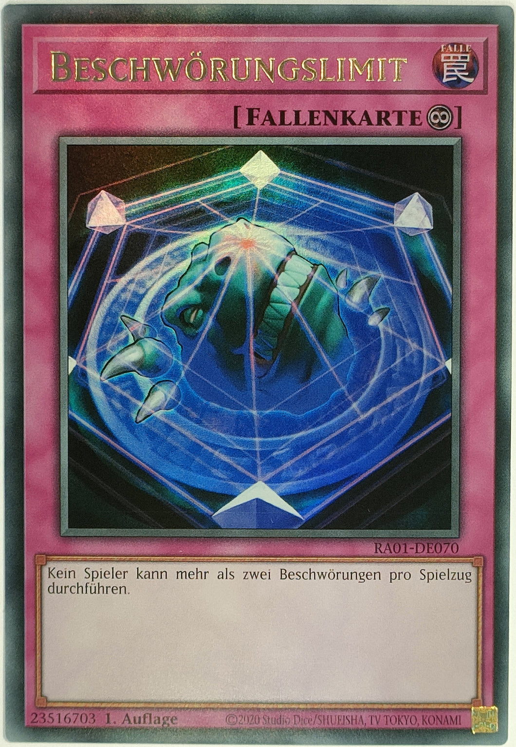 Beschwörungslimit - Ultra Rare