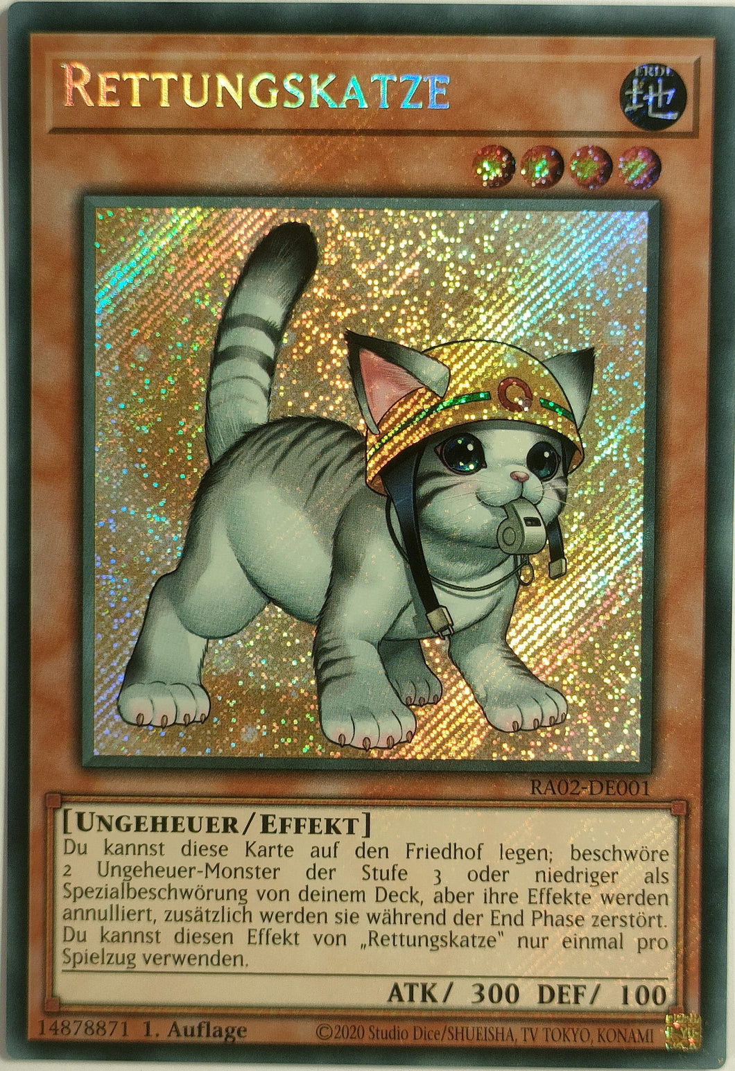 Rettungskatze - Secret Rare