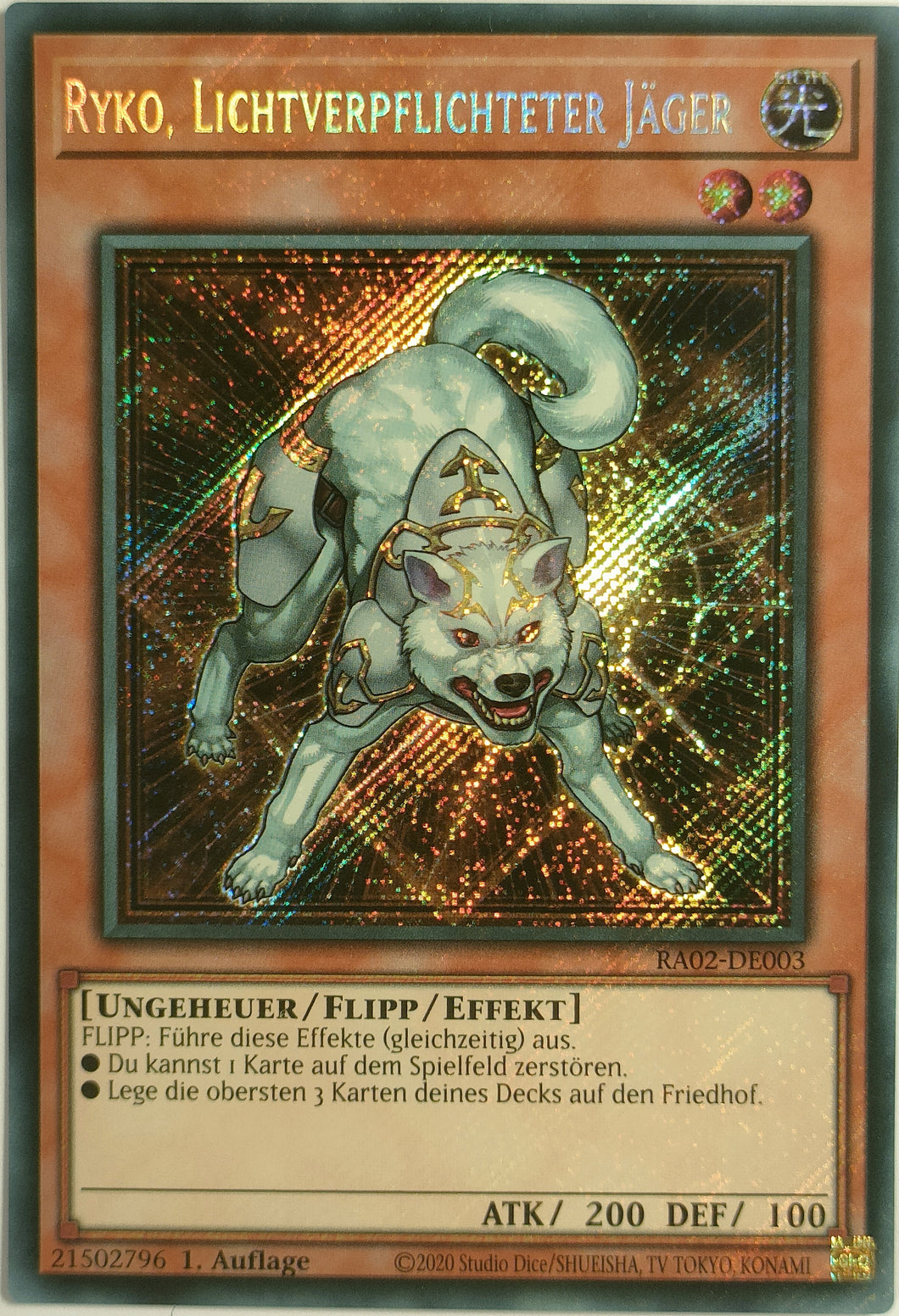 Ryko, lichtverpflichteter Jäger - Secret Rare