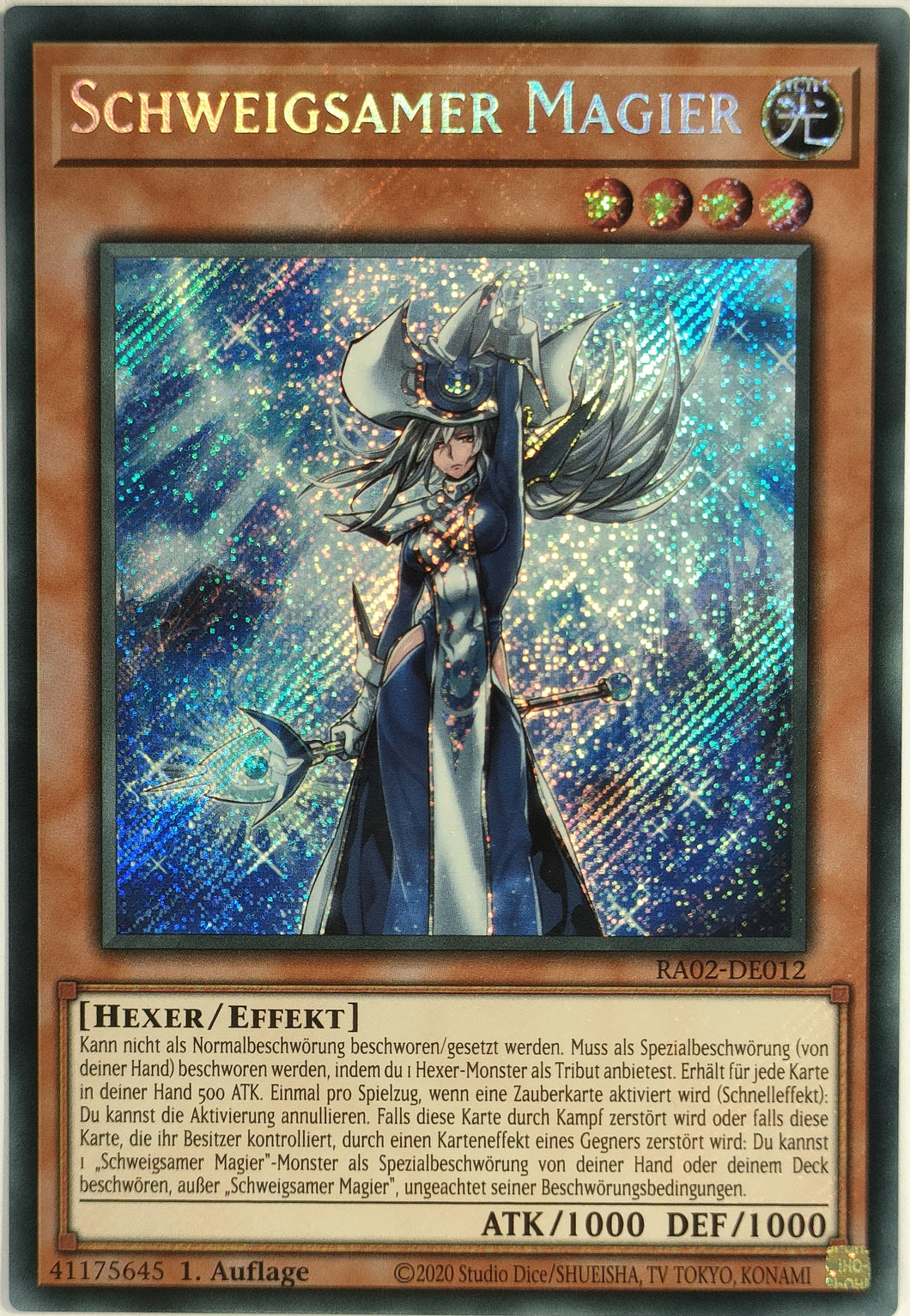 Schweigsamer Magier - Secret Rare