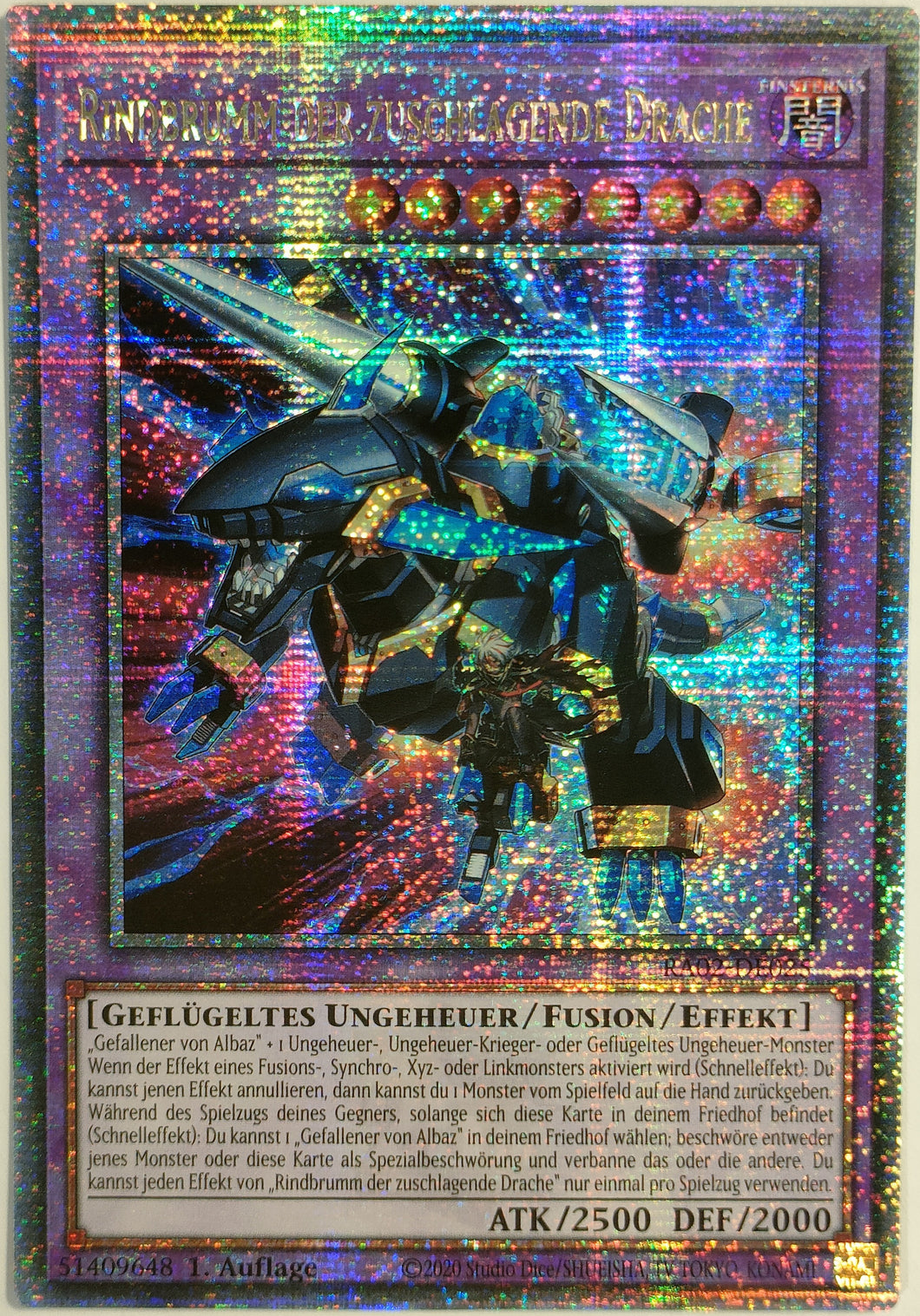 Rindbrumm der zuschlagende Drache - 25th Secret Rare