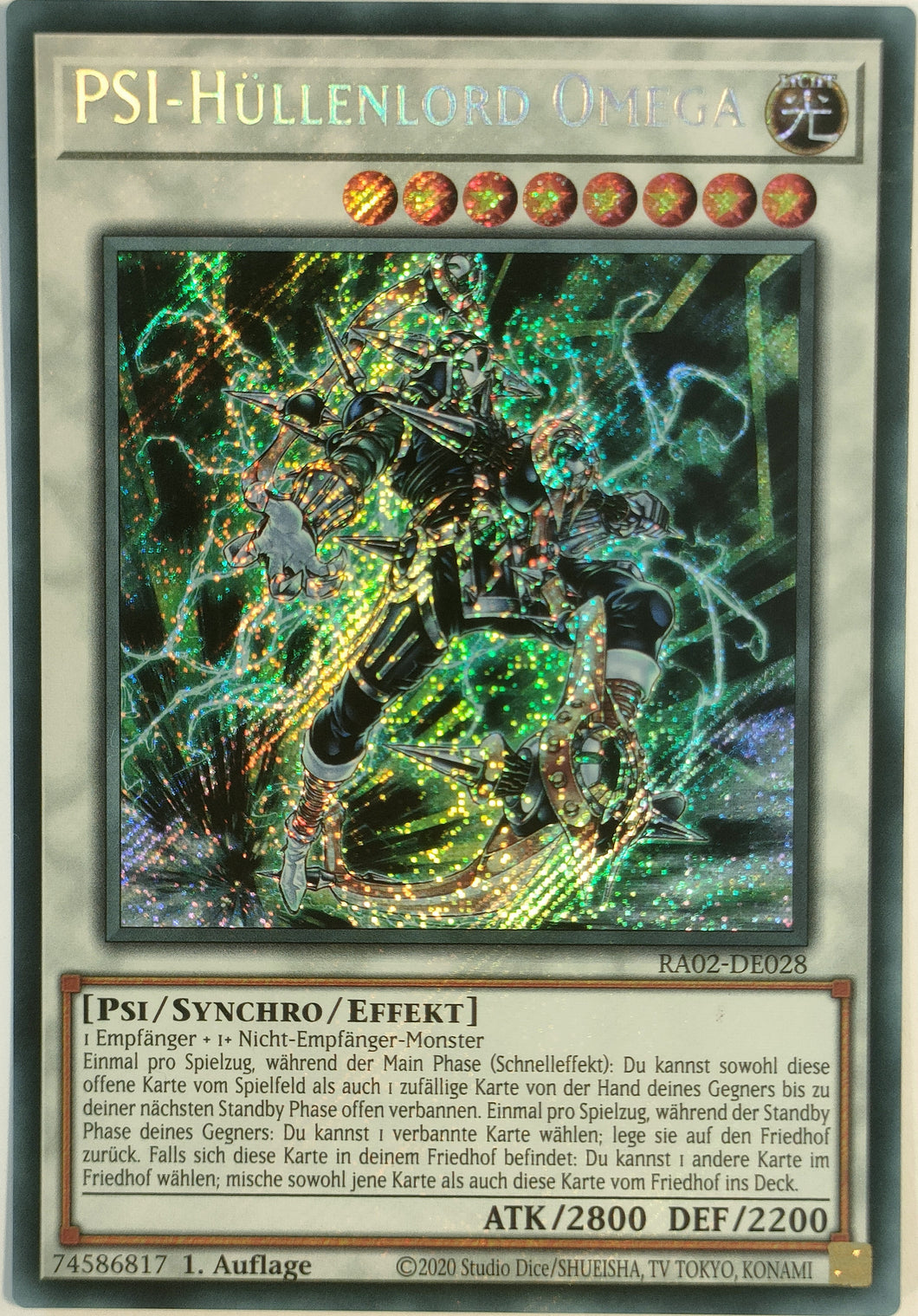 PSI-Hüllenlord Omega - Secret Rare