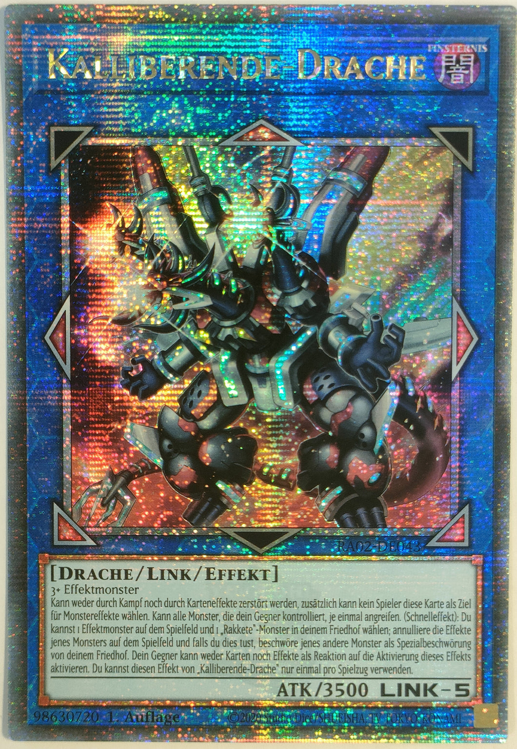 Kalliberende-Drache - 25th Secret Rare